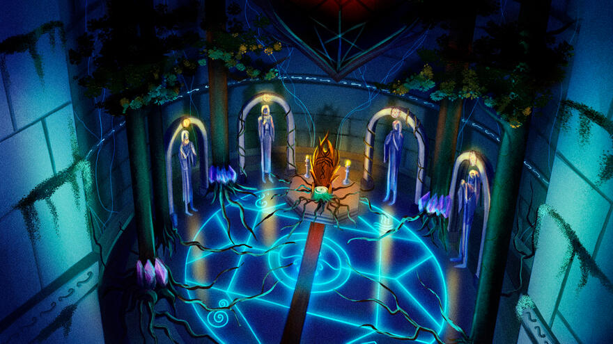 Throne room